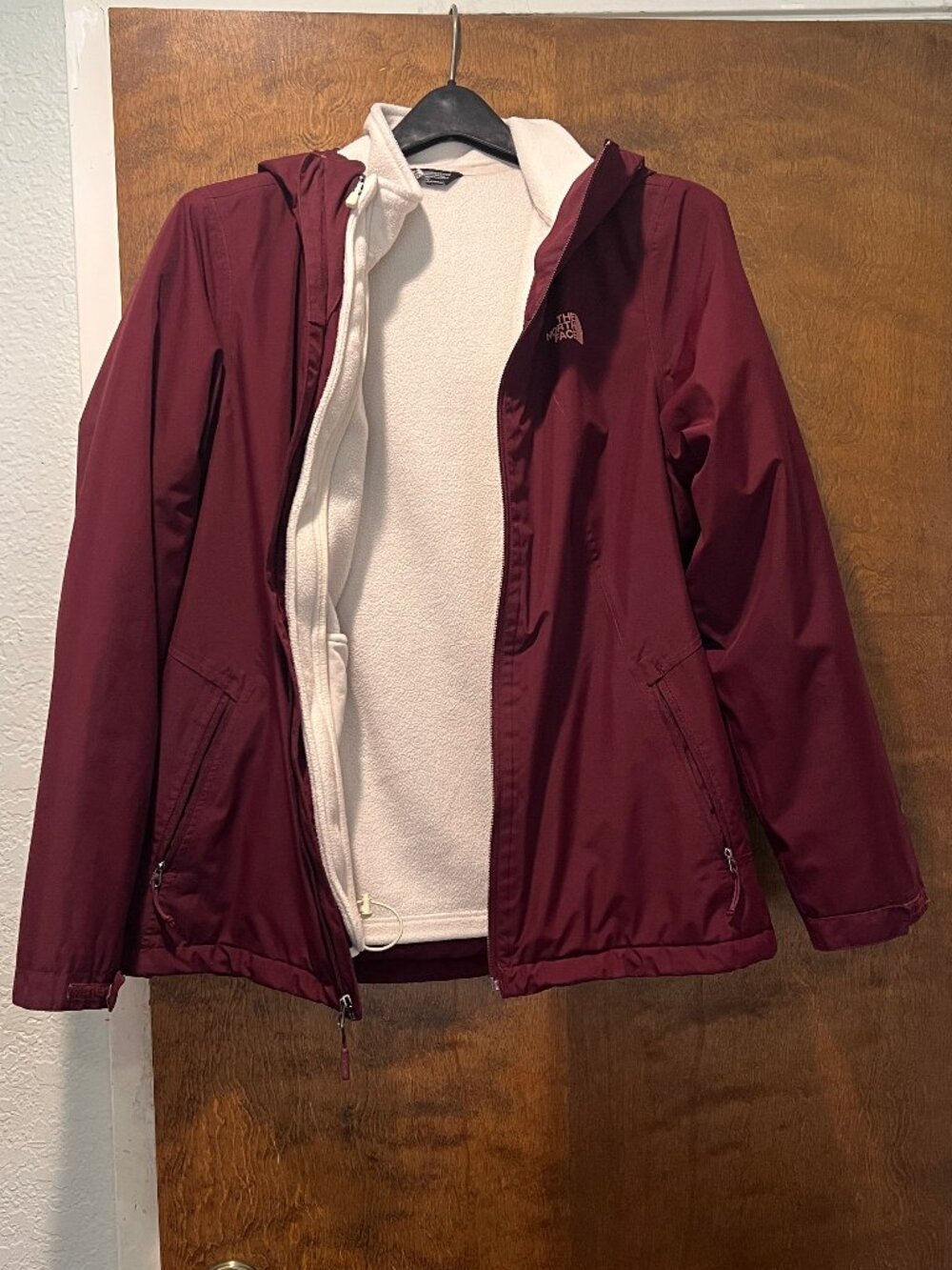 The North Face Triclimate Bundle Set: Highanddry Shell + 2 Fleece Liners Size L